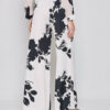 Access Fashion παντελόνα ψηλόμεση floral
