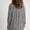 Open Fashion πουκάμισο ριγέ με στρας