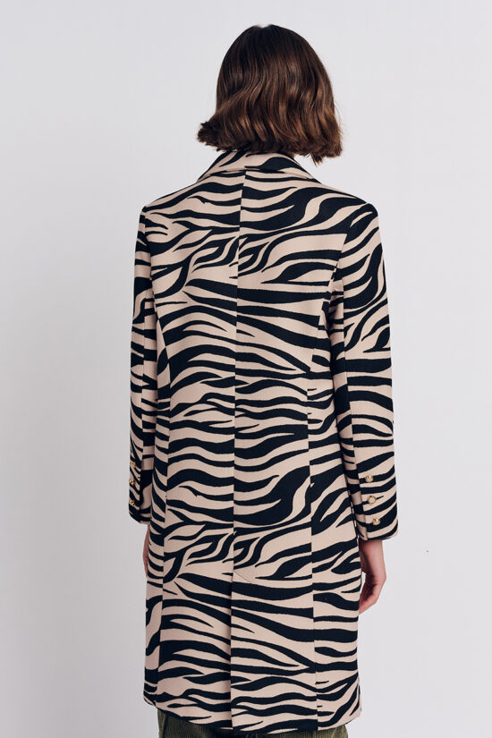 Forel παλτό animal print