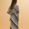 Access Fashion φούστα κρουαζέ ριγέ
