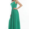 Open Fashion φόρεμα αμπιγιέ half πλισέ