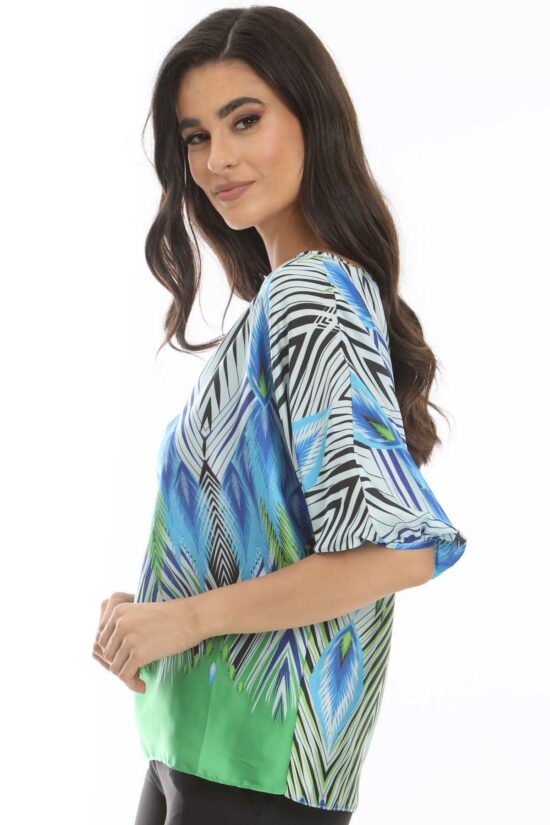 Μπλούζα εμπριμέ