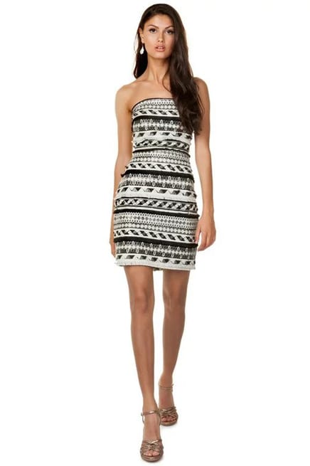 Toi&Moi φόρεμα mini strapless