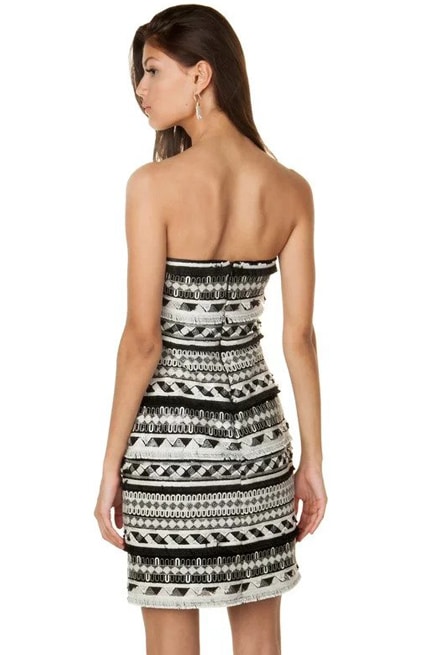 Toi&Moi φόρεμα mini strapless