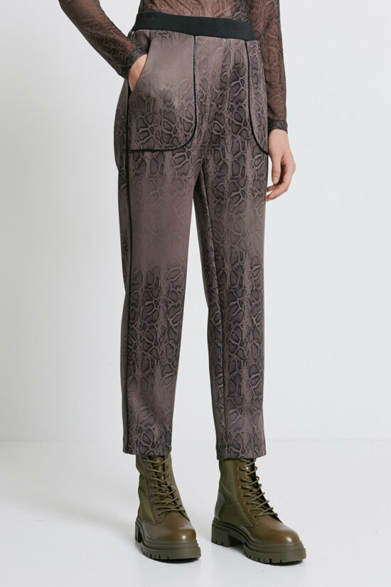 Access Fashion παντελόνι jogger snake print