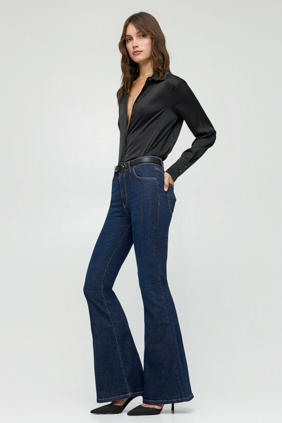 Access Fashion παντελόνι denim καμπάνα