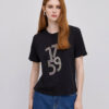 Access Fashion T-shirt με τρουκ λεπτομέρειες
