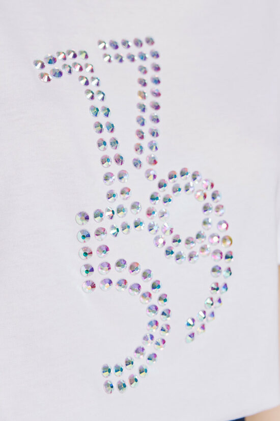Access Fashion T-shirt με τρουκ λεπτομέρειες