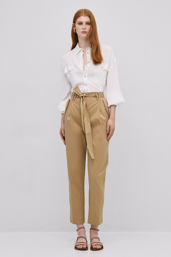 Access Fashion παντελόνι slouchy με ζώνη