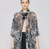 Access Fashion πουκάμισο ημιδιαφανές εμπριμέ