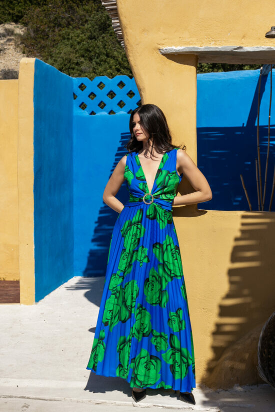 Open Fashion φόρεμα εμπριμέ με κρίκο