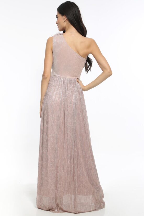 Φόρεμα maxi lurex αμπιγιέ Plus Size
