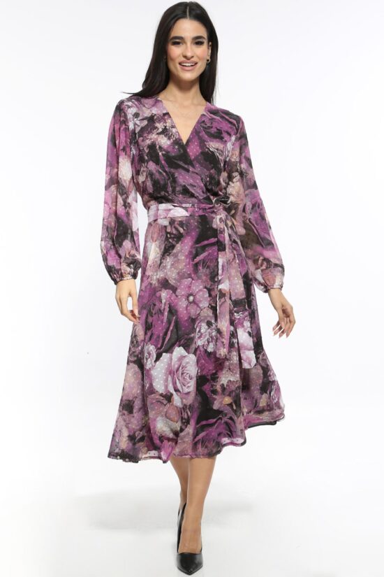 Open Fashion φόρεμα midi floral