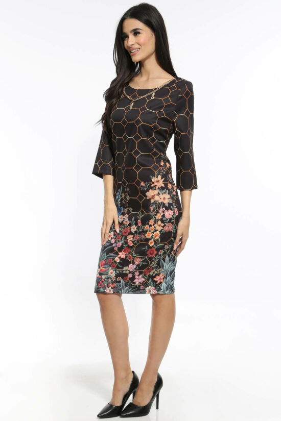 Φόρεμα midi floral