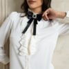 Open Fashion πουκάμισο με βολάν