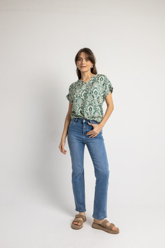 Open Fashion παντελόνι τζιν σε ίσια γραμμή