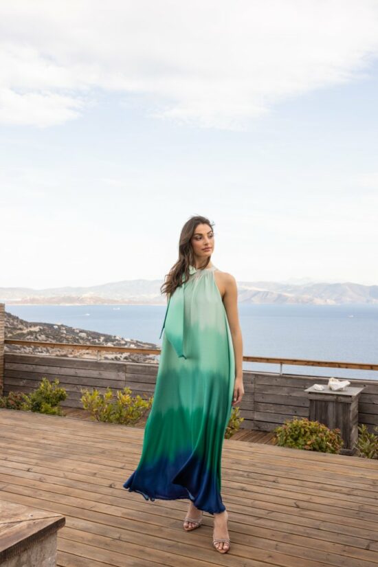 Open Fashion φόρεμα αέρινο Degrade