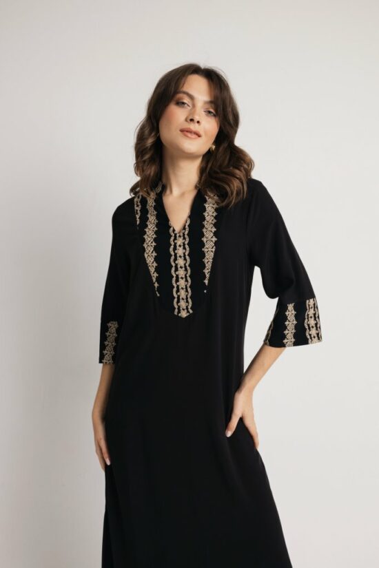 Open Fashion φόρεμα με ιδιαίτερες λεπτομέρειες