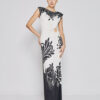 Access Fashion φόρεμα εμπριμέ με άνοιγμα
