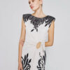 Access Fashion φόρεμα εμπριμέ με άνοιγμα