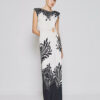Access Fashion φόρεμα εμπριμέ με άνοιγμα