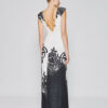Access Fashion φόρεμα εμπριμέ με άνοιγμα
