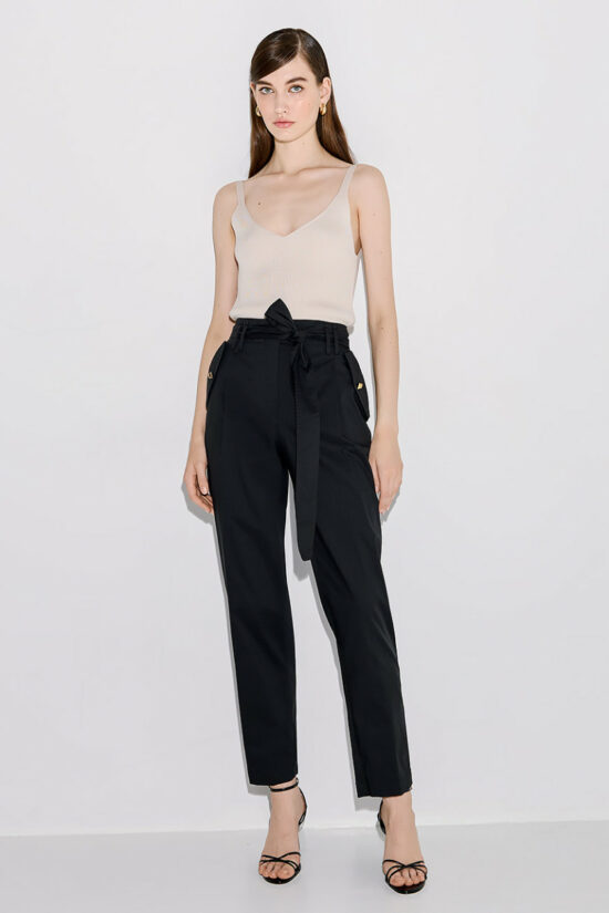 Access Fashion παντελόνι slouchy με ζώνη