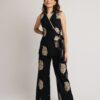 Open Fashion σετ αμάνικο με χρυσό κέντημα
