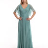 Φόρεμα maxi glitter αμπιγιέ