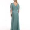 Φόρεμα maxi glitter αμπιγιέ