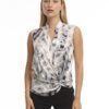 Μπλούζα satin animal print