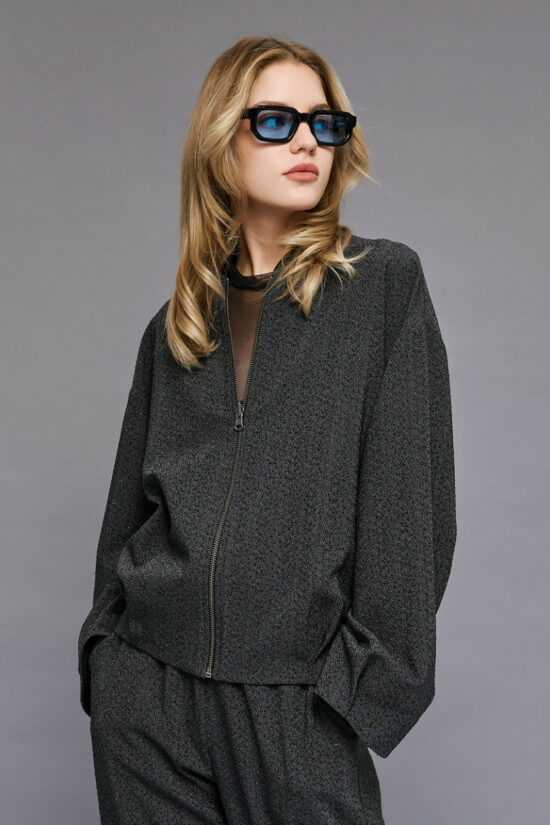 Access Fashion τζάκετ bomber με στρας