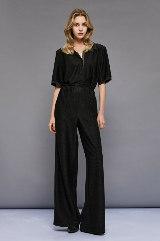 Access Fashion μπλούζα κοντομάνικη lurex