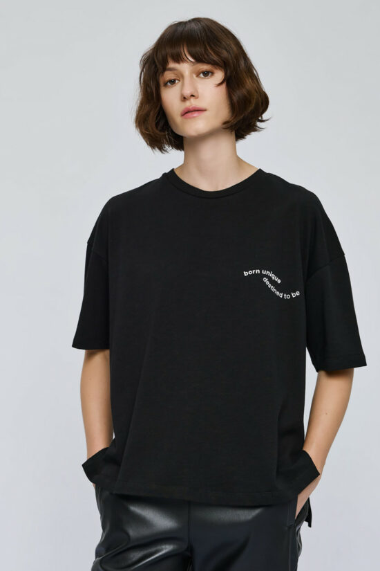 Access Fashion T shirt με τύπωμα