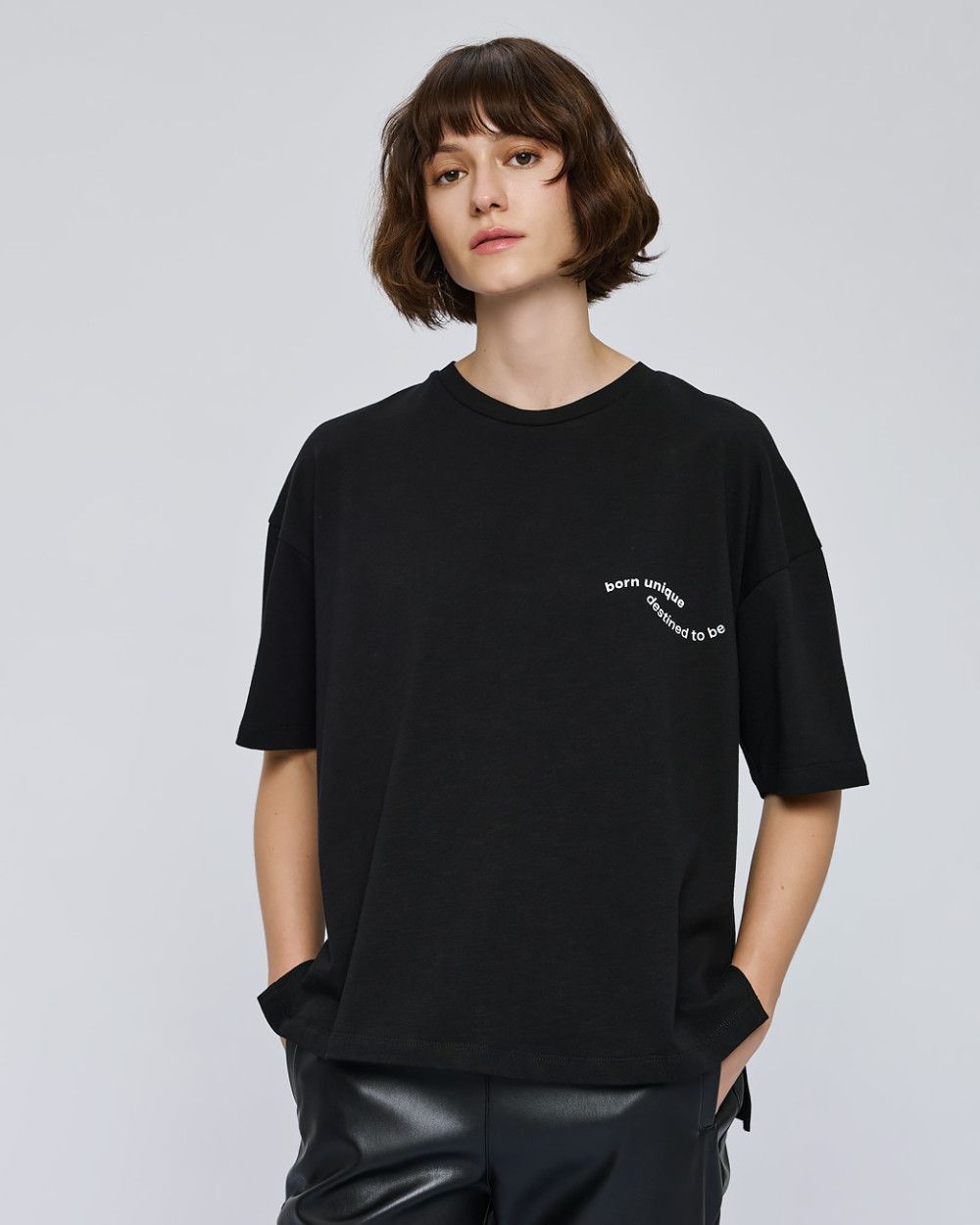 Access Fashion T-shirt με τύπωμα