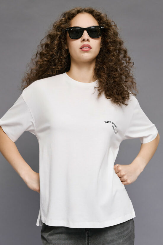 Access Fashion T shirt με τύπωμα