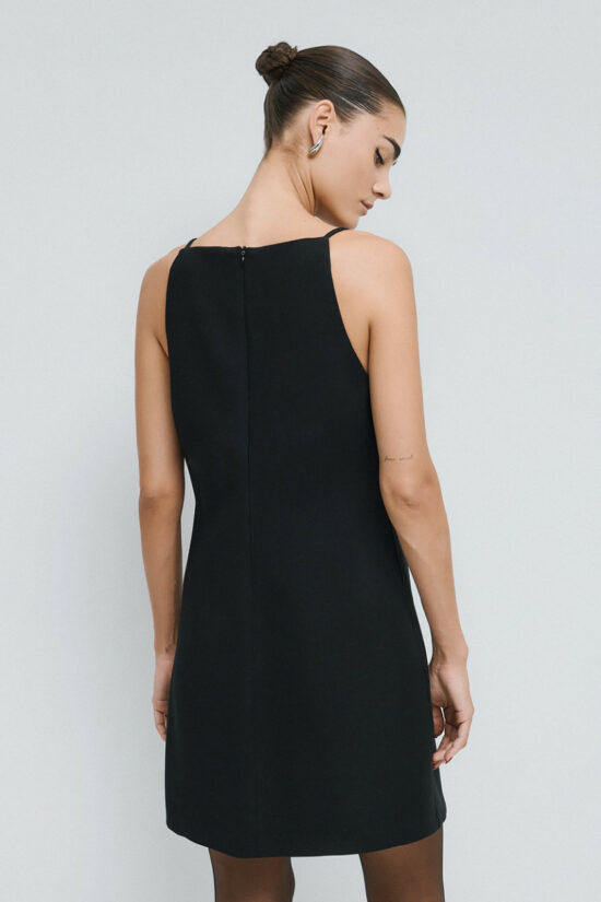 Access Fashion φόρεμα halter με στρας