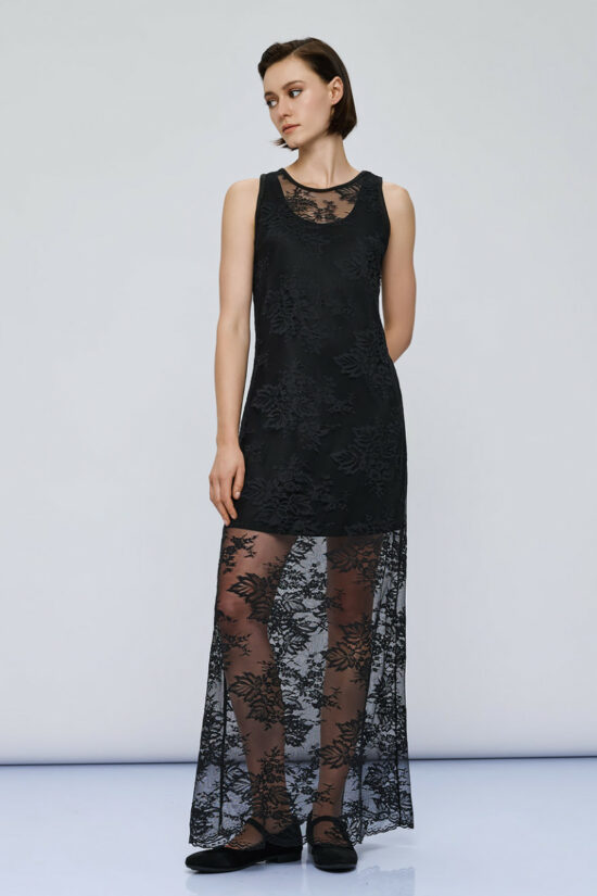Access Fashion φόρεμα μάξι δαντέλα