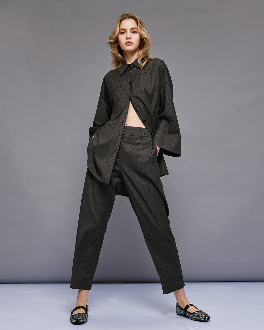 Access Fashion παντελόνι με στρας