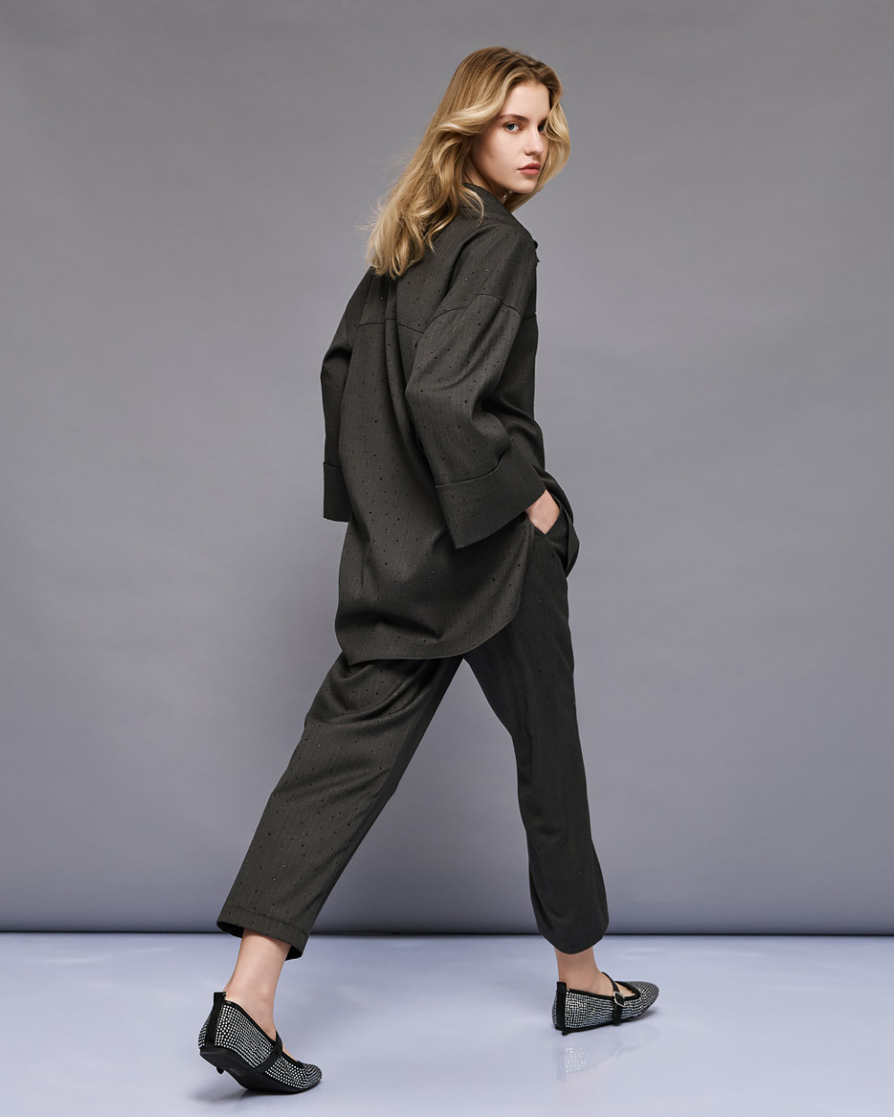 Access Fashion παντελόνι με στρας