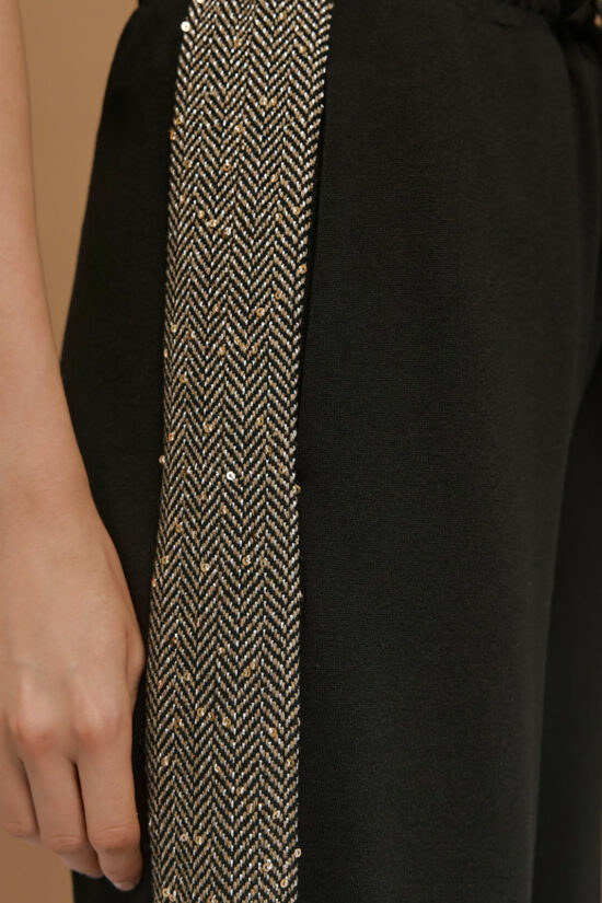 Access Fashion παντελόνι με φάσα στα πλαϊνά