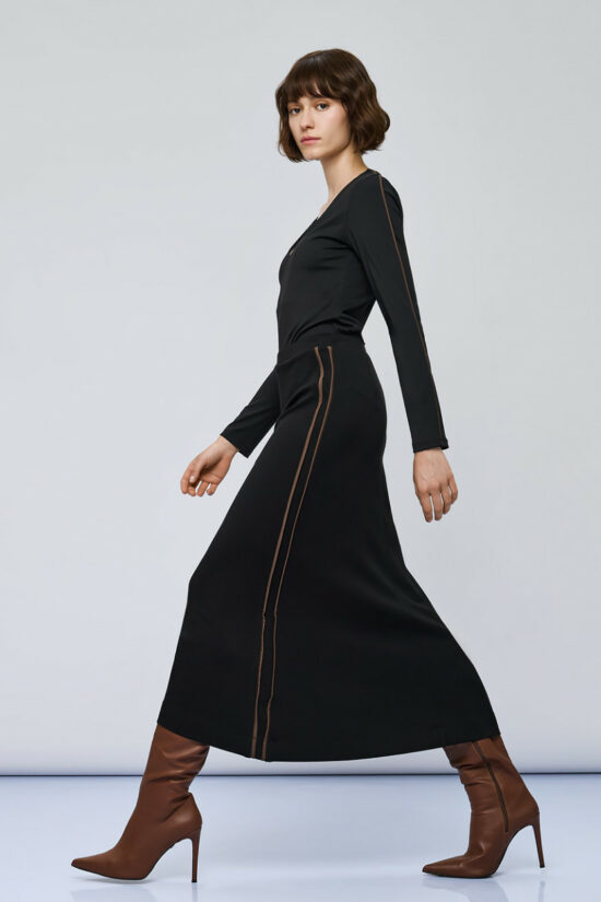 Access Fashion φούστα μίντι με ρέλι