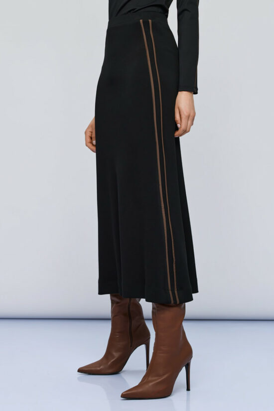 Access Fashion φούστα μίντι με ρέλι