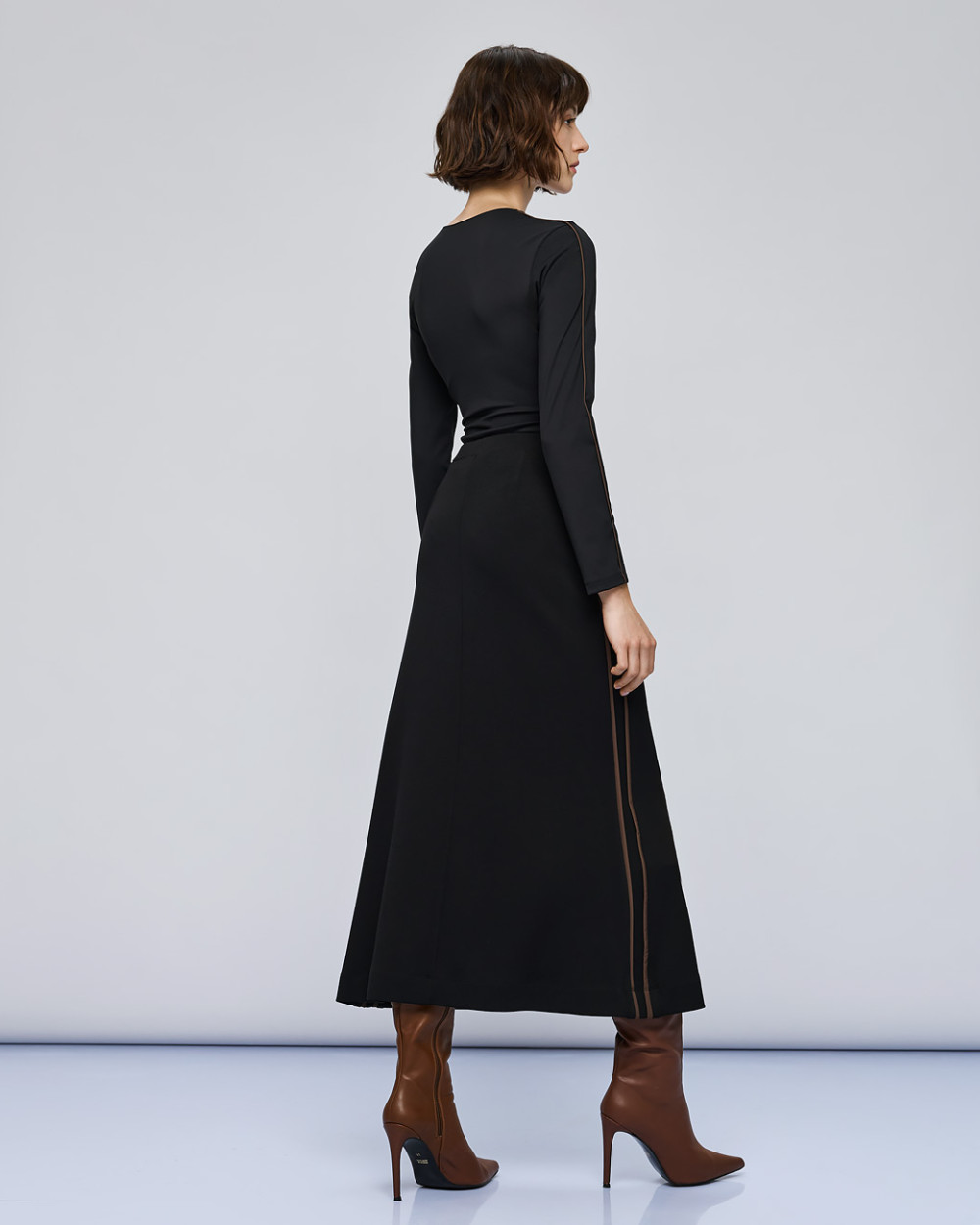 Access Fashion φούστα μίντι με ρέλι