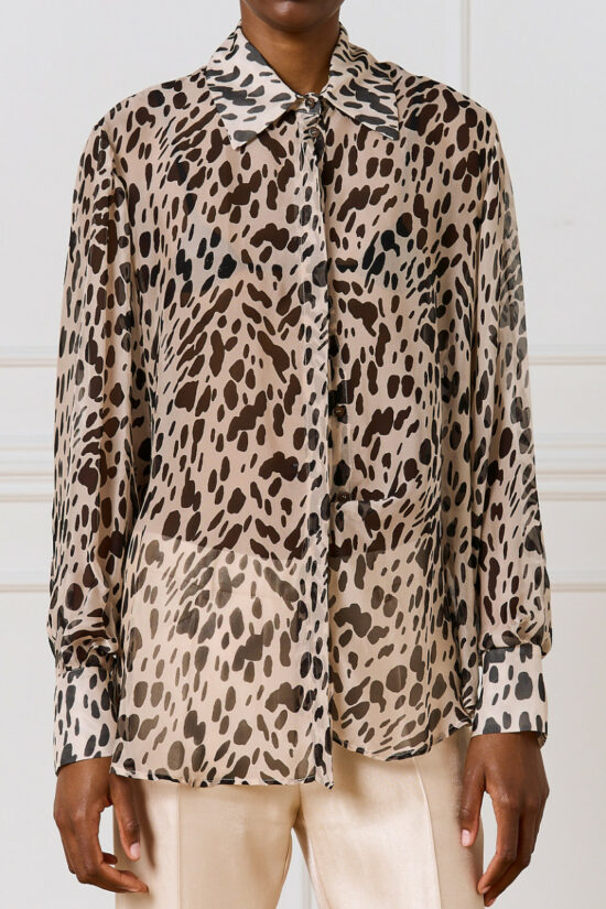 Access Fashion πουκάμισο μακρύ εμπριμέ