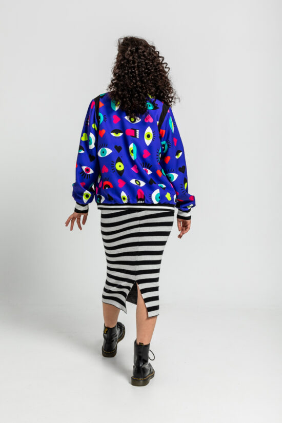 Lolina τζάκετ bomber double face