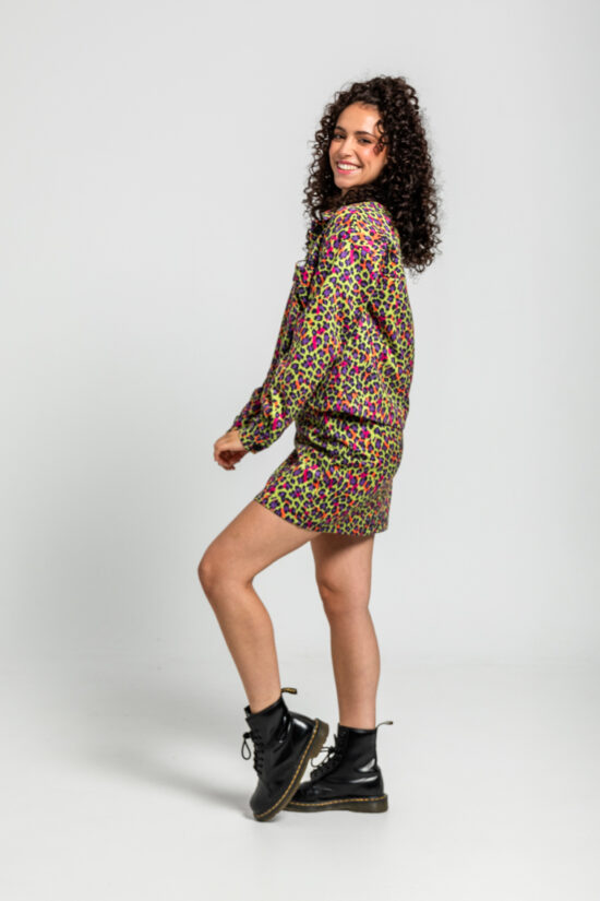 Lolina τζάκετ animal print