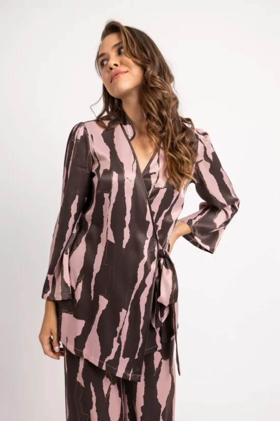 Open Fashion σετ κρουαζέ με χρυσές λεπτομέρειες
