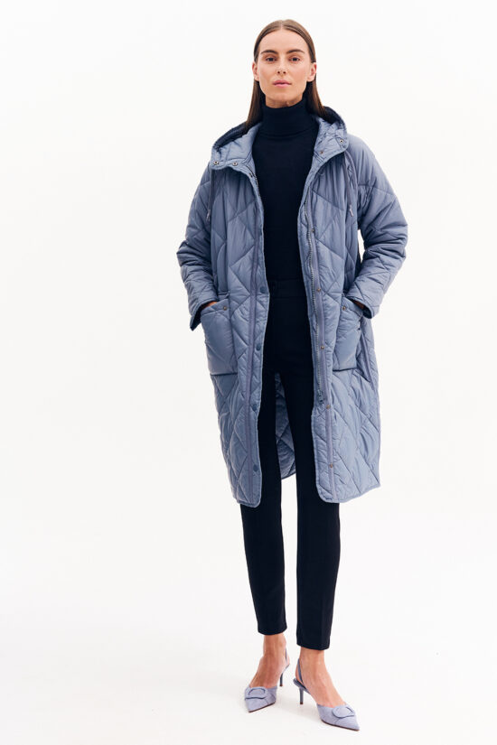 Forel μπουφάν μακρύ καπιτονέ