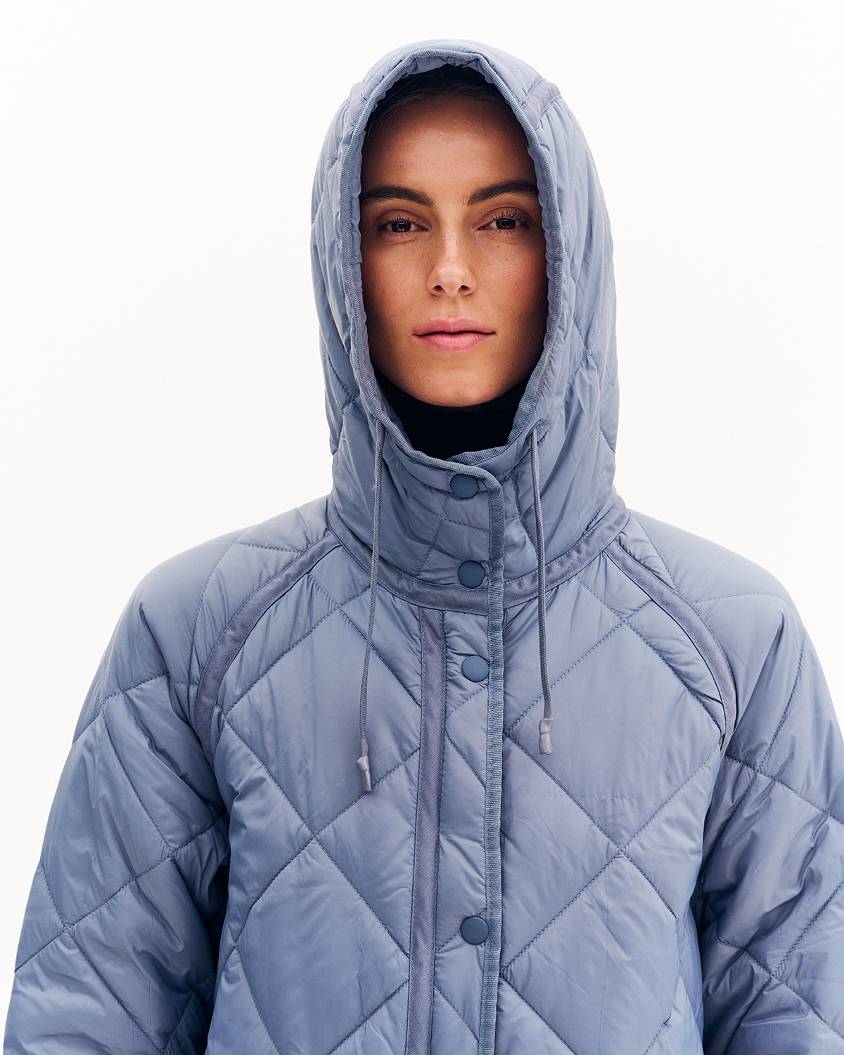 Forel μπουφάν μακρύ καπιτονέ